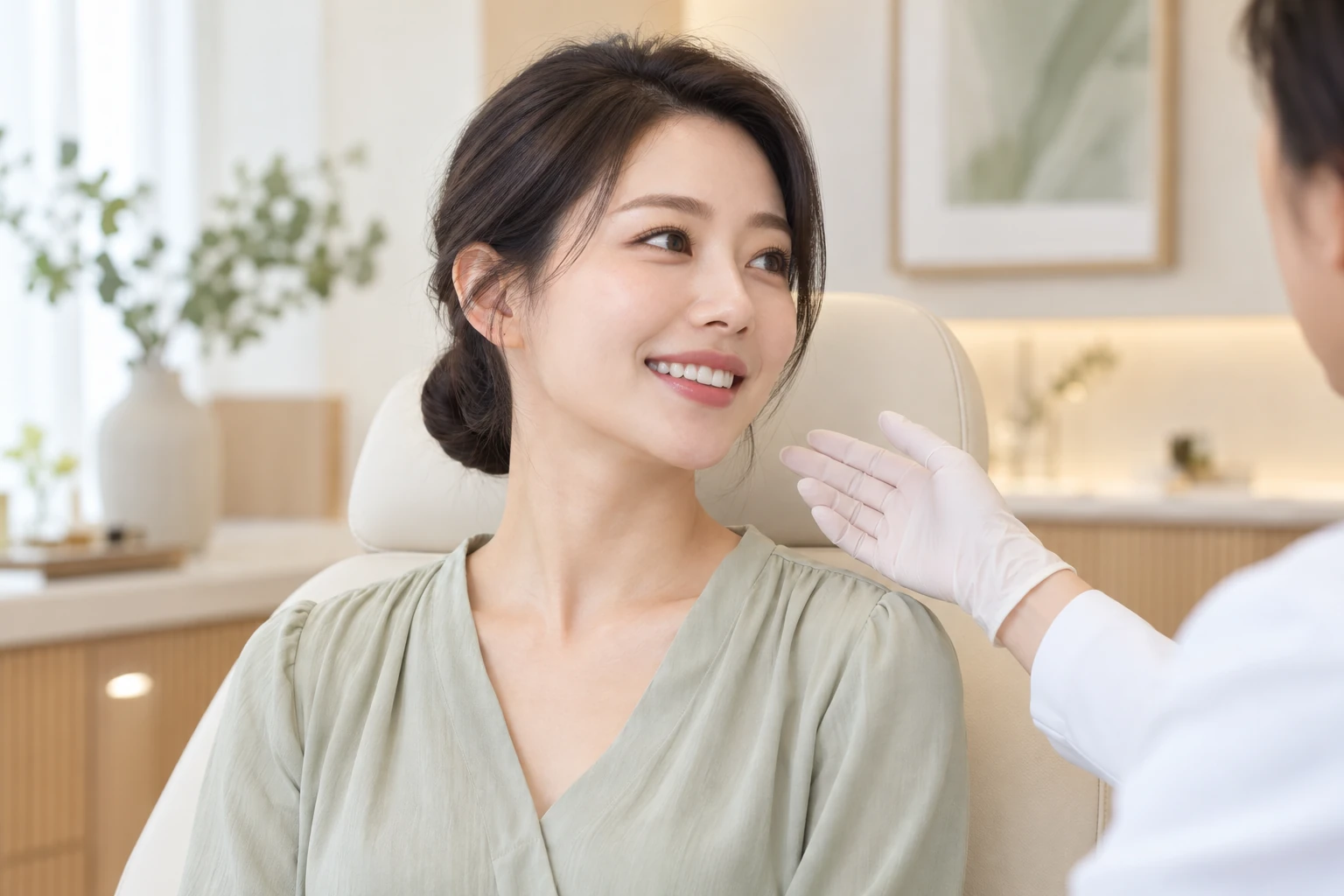 침샘보톡스 50u 진료를 이해하기 위한 예시 이미지