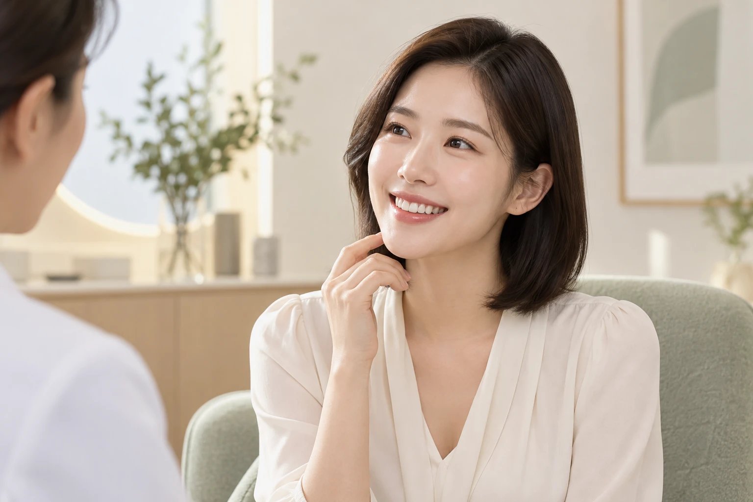 특수부위 보톡스 진료를 이해하기 위한 예시 이미지