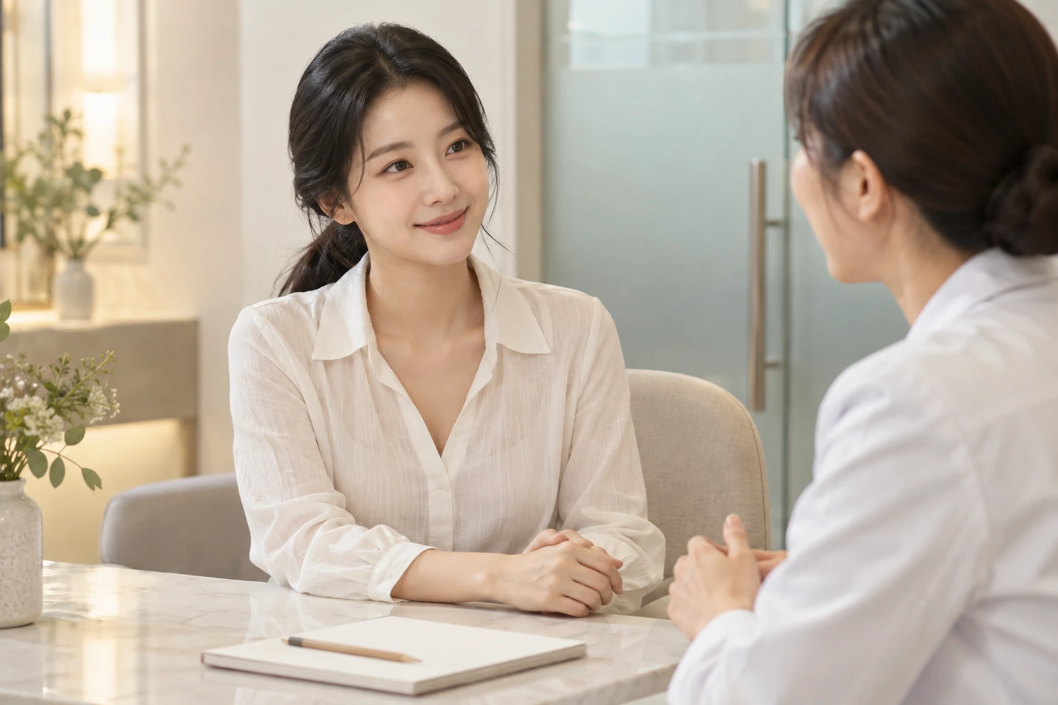 입술 필러 진료를 이해하기 위한 예시 이미지