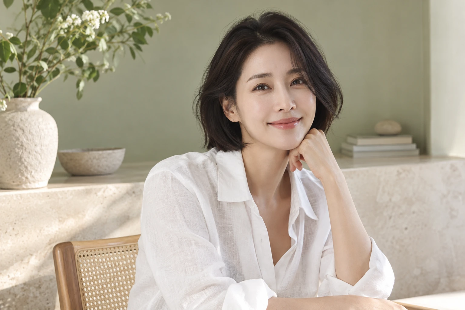 입꼬리 주름 필러 진료를 이해하기 위한 예시 이미지