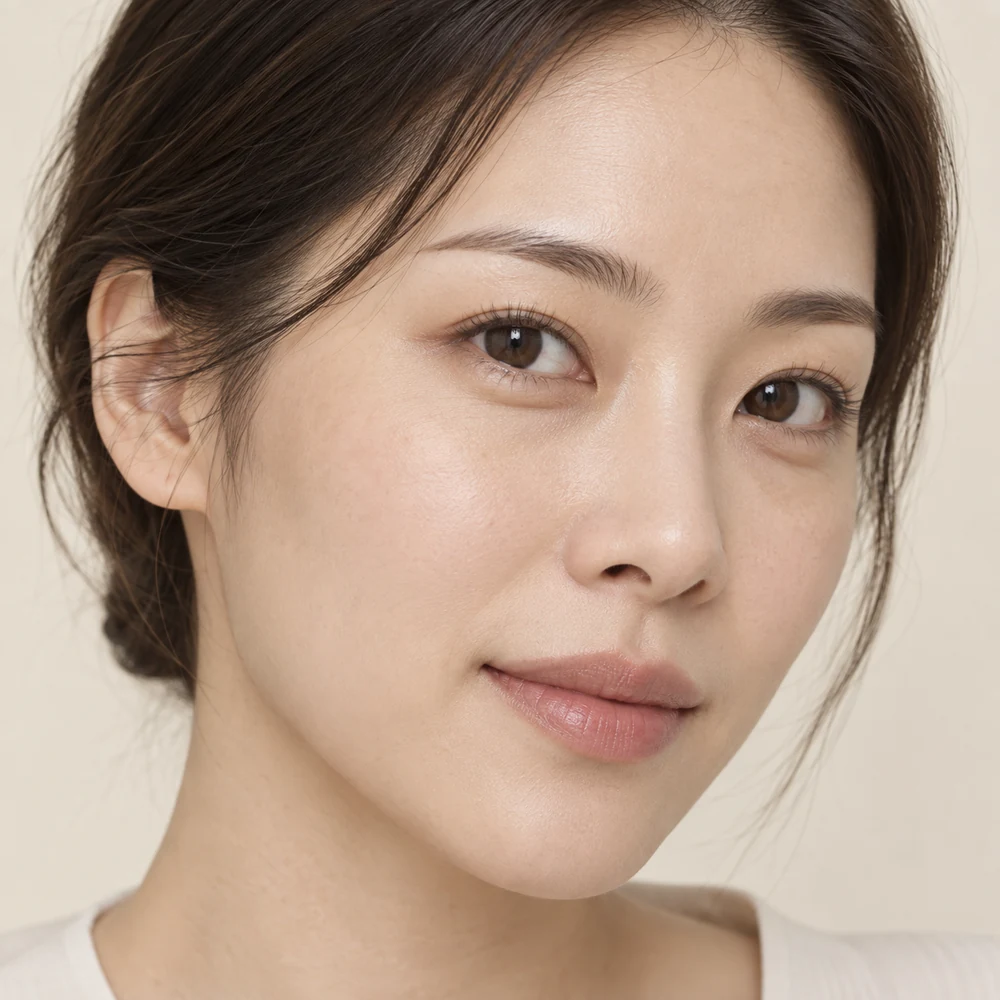 와이솔루션 — AI로 제작한 눈가 모델 이미지